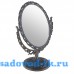 Зеркало ажурное двухстороннее овальное с увеличением (11х16)