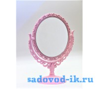 Зеркало ажурное круглое двухстороннее с увеличением (12,5 см)