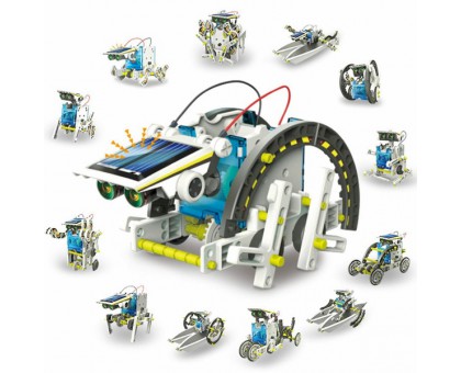 Конструктор роботов Solar robot kit 13 в 1