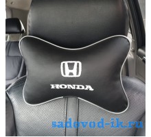 Подушка на подголовник Honda (черная)