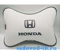 Подушка на подголовник Honda (белая)