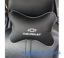 Подушка на подголовник Chevrolet (черная)