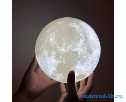 Лампа ночник в форме Луны Moon Lamp 20см