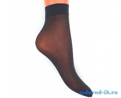 Женские капроновые носки "Ласточка С232" черные (10 штук)